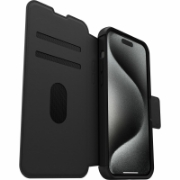 Afbeeldingen van OtterBox Strada Series Folio MagSafe voor iPhone 15 Pro Max, Shadow - Geen retailverpakking