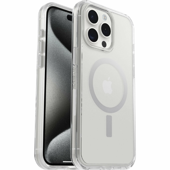 Afbeeldingen van OtterBox Symmetry Series Clear voor MagSafe voor iPhone 15 Pro Max, Clear