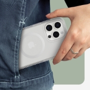 Afbeeldingen van OtterBox Symmetry Series Clear voor MagSafe voor iPhone 15 Pro Max, Clear