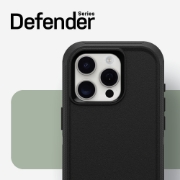 Afbeeldingen van OtterBox Defender Series voor iPhone 15 Pro, Black
