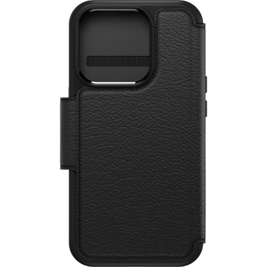 Afbeeldingen van OtterBox Strada Series Folio MagSafe voor iPhone 15 Pro, Shadow (Black)