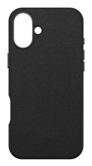 Afbeeldingen van OtterBox Symmetry Series Cactus Leather voor MagSafe voor iPhone 16 Plus, Noir Ash