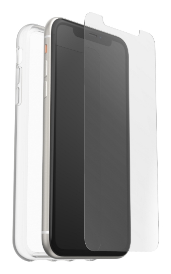 Afbeeldingen van OtterBox Clearly Protected Skin + Alpha Glass Series voor Apple iPhone 11, transparant