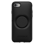 Afbeeldingen van OtterBox Otter+Pop Symmetry Series voor Apple iPhone SE (2nd gen)/8/7, zwart
