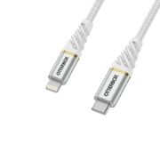 Afbeeldingen van OtterBox Premium Cable USB C-Lightning 2M USB-PD, Cloud Sky White