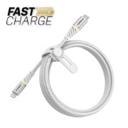 Afbeeldingen van OtterBox Premium Cable USB C-Lightning 2M USB-PD, Cloud Sky White