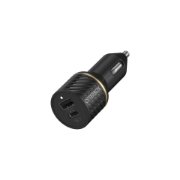 Afbeeldingen van OtterBox Car Charger 30W - USB-C 18W + USB-A 12W USB-PD, zwart