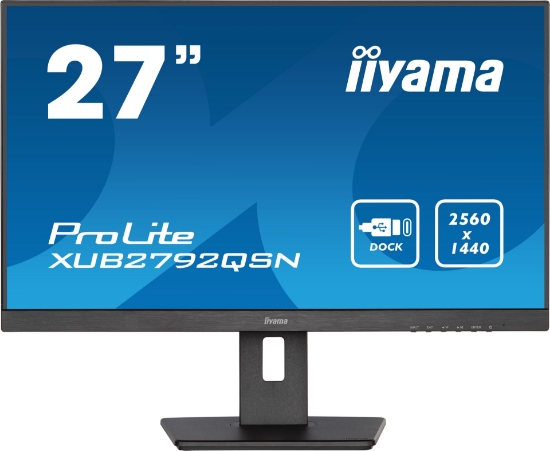 Afbeeldingen van iiyama ProLite XUB2792QSN-B5 computer monitor 68,6 cm (27") 2560 x 1440 Pixels Wide Quad HD LED Zwart