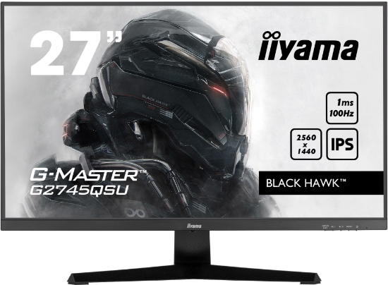 Afbeeldingen van iiyama G-MASTER G2745QSU-B1 computer monitor 68,6 cm (27") 2560 x 1440 Pixels Dual WQHD LED Zwart