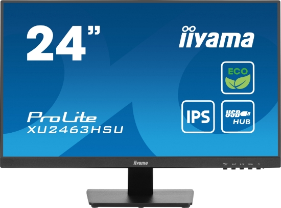 Afbeeldingen van iiyama ProLite XU2463HSU-B1 computer monitor 60,5 cm (23.8") 1920 x 1080 Pixels Full HD LED Zwart