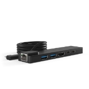 Afbeeldingen van Compulocks HUB01 interface hub USB 2.0 Type-C Zwart