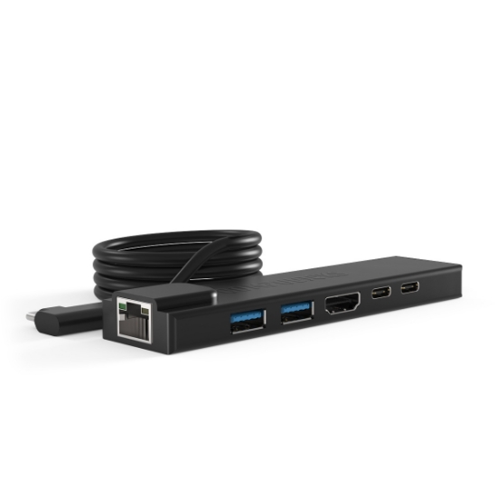 Afbeeldingen van Compulocks HUB01 interface hub USB 2.0 Type-C Zwart