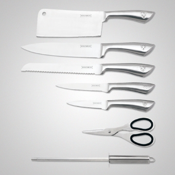 Show details for Royalty Line RL-KSS600: 8 Pieces Knife Set with Block Picture of Royalty Line RL-KSS600: 8 Pieces Knife Set with Block
