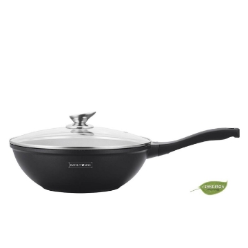 Show details for Royalty Line RL-BW28M; Marble coating wok 28cm Picture of Royalty Line RL-BW28M; Marble coating wok 28cm