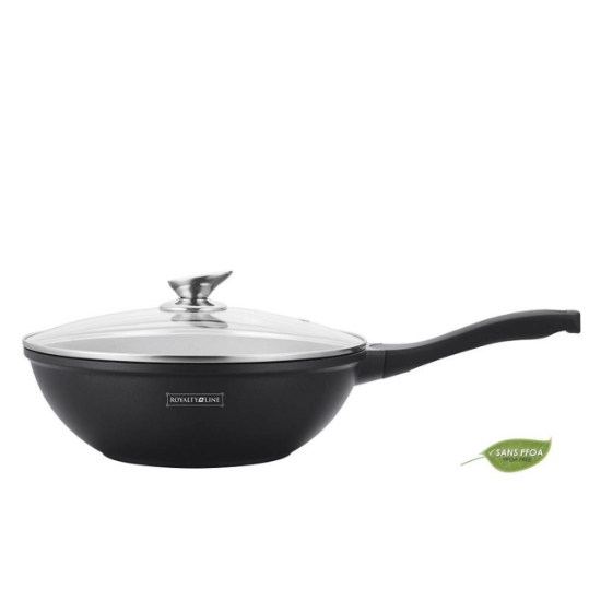 Image de Royalty Line RL-BW28M; Wok de revêtement marbré 28cm