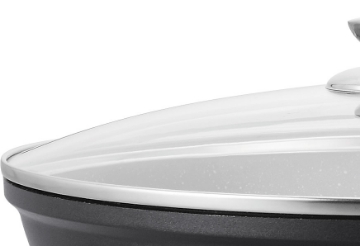 Show details for Royalty Line RL-BW28M; Marble coating wok 28cm Picture of Royalty Line RL-BW28M; Marble coating wok 28cm