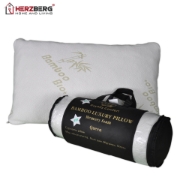 Image de Royalty Comfort HG-5076BM: Oreiller de Luxe en Bambou Avec Mousse à Mémoire de Forme Ergonomique - Reine