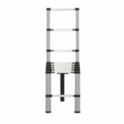 Image de Herzberg HG-5260: Echelle télescopique en aluminium avec pied antidérapant - 2.6M