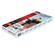 Image de Herzberg HG-5380: Echelle télescopique polyvalente en aluminium - 3.8M
