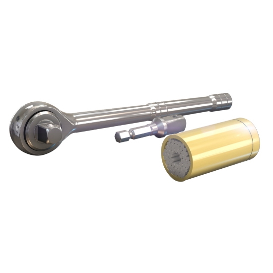 Afbeeldingen van Herzberg HG-5031: 3-dlg Universele Dopsleutel
