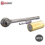 Afbeeldingen van Herzberg HG-5031: 3-dlg Universele Dopsleutel