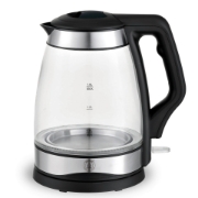 Image de Herzberg HG-5044: Bouilloire Electrique en Verre de 1.8L Avec Indicateur Lumineux à LED