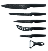 Picture of Royalty Line RL-MB5N;Set of knives with marble cover 6pcs