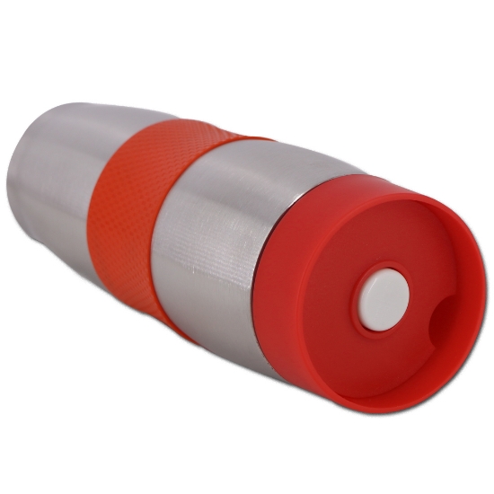 Image de Cenocco CC-6000: Tasse de voyage sous vide en acier inoxydable Rouge