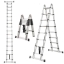 Afbeeldingen van Herzberg HG-5560: Aluminium telescopische ladder - 5.6M