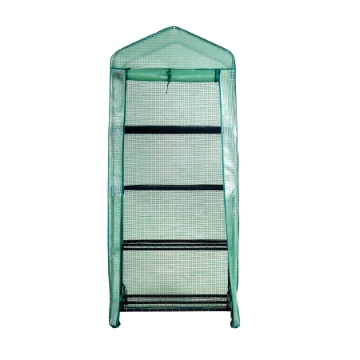 Show details for Herzberg HG-8001; 4-Tier Greenhouse Picture of Herzberg HG-8001; 4-Tier Greenhouse