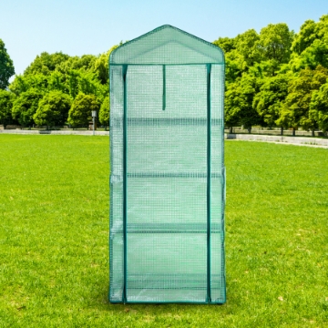 Show details for Herzberg HG-8001; 4-Tier Greenhouse Picture of Herzberg HG-8001; 4-Tier Greenhouse