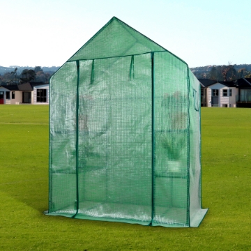 Show details for Herzberg HG-8002; Walk-In Greenhouse with Windows Picture of Herzberg HG-8002; Walk-In Greenhouse with Windows