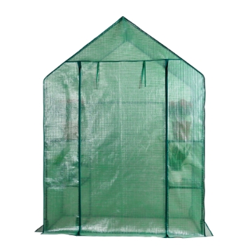 Show details for Herzberg HG-8002; Walk-In Greenhouse with Windows Picture of Herzberg HG-8002; Walk-In Greenhouse with Windows