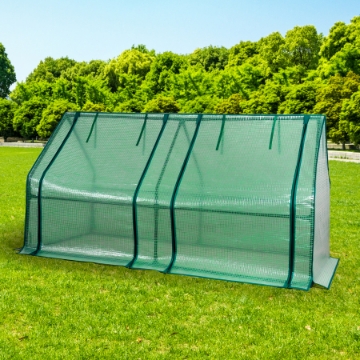 Show details for Herzberg HG-8003; Tunnel Greenhouse Picture of Herzberg HG-8003; Tunnel Greenhouse