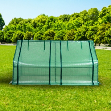 Show details for Herzberg HG-8003; Tunnel Greenhouse Picture of Herzberg HG-8003; Tunnel Greenhouse