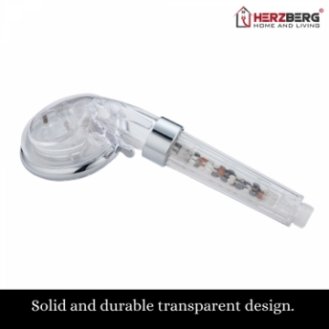 Show details for Herzberg HG-8023: Personal Showerhead - Antibacterial Activation Mineralization Ball Showerhead Picture of Herzberg HG-8023: Personal Showerhead - Antibacterial Activation Mineralization Ball Showerhead