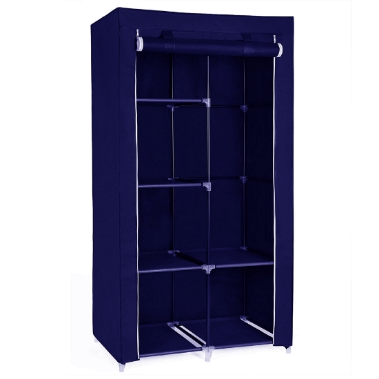 Image de Herzberg HG-8010: Armoire de rangement - Petite Bleu