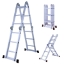 Afbeeldingen van Herzberg HG-5002: Aluminium vouwladder voor meerdere oriëntaties