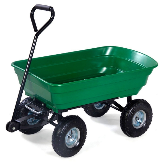 Image de Herzberg HG-8028-50: Chariot-Benne de 50 Litres