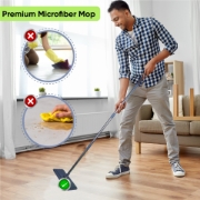 Picture of Cenocco CC-9077: Flat Mop with Bucket Green