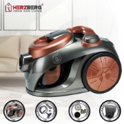 Image de Herzberg HG-8046COP: Aspirateur Sans Sac Multi-cyclone