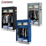 Image de Herzberg HG-8012: Armoire de Rangement Gris