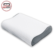 Image de Herzberg HG-6412H0: Oreiller en Mousse Viscoélastique Contour