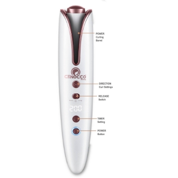 Show details for Cenocco Beauty CC-9094: Cordless Rechargeable Auto Curler Picture of Cenocco Beauty CC-9094: Cordless Rechargeable Auto Curler