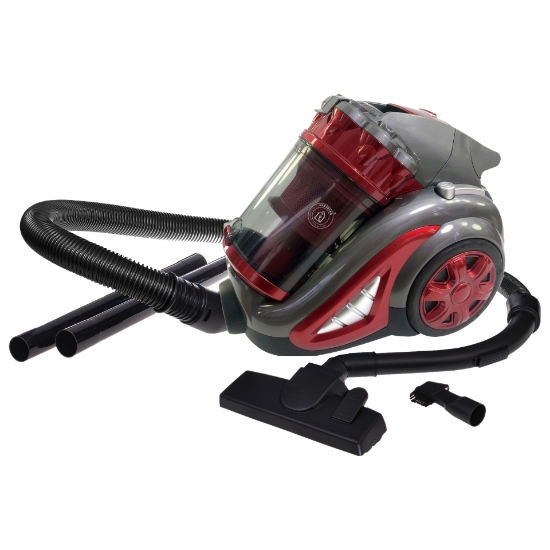 Image de Herzberg HG-8047RED: Aspirateur Sans Sac Multi-Cyclone