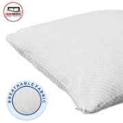 Image de Herzberg HG-65X2: Oreiller 2 Pièces en Mousse Viscoélastique Déchiquetée