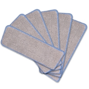 Image de Cenocco CC-MOPM6: Ensemble de 6 Tampons de Rechange pour Vadrouille en Microfibre Lavables
