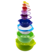 Image de Herzberg Ensemble de bols et tasses à mesurer 9 en 1