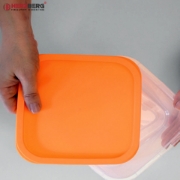 Image de Herzberg Ensemble de contenants carrés 6 en 1 pour aliments