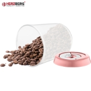Image de HerzbergEnsemble de pots de stockage sous vide Rose